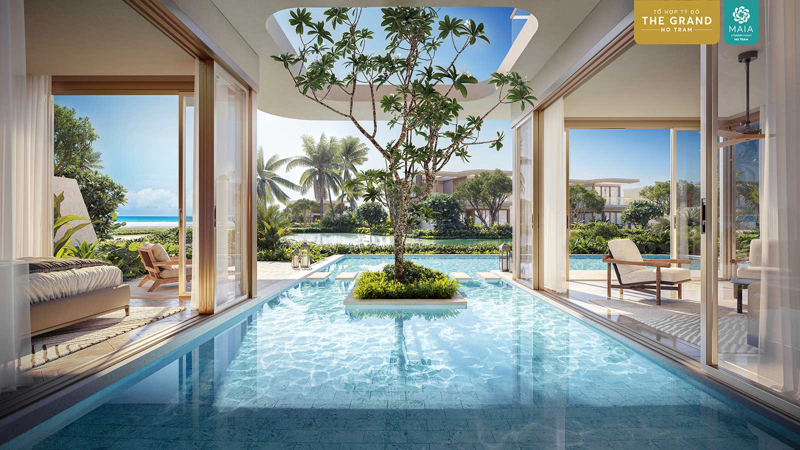 Biệt thự MAIA Resort Hồ Tràm