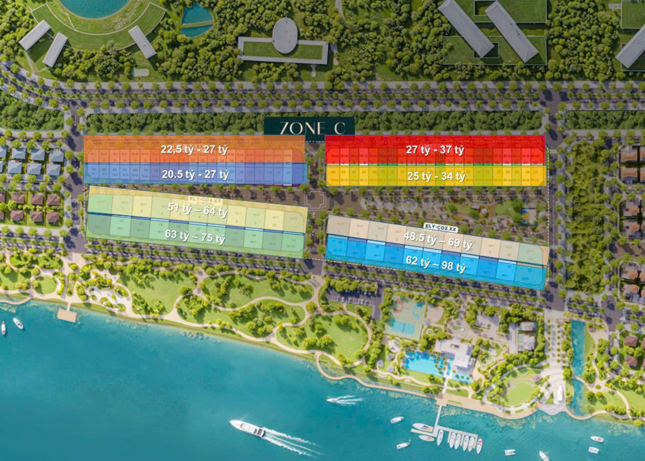 Giá bán Elyse Island Đại Phước by Nam Long