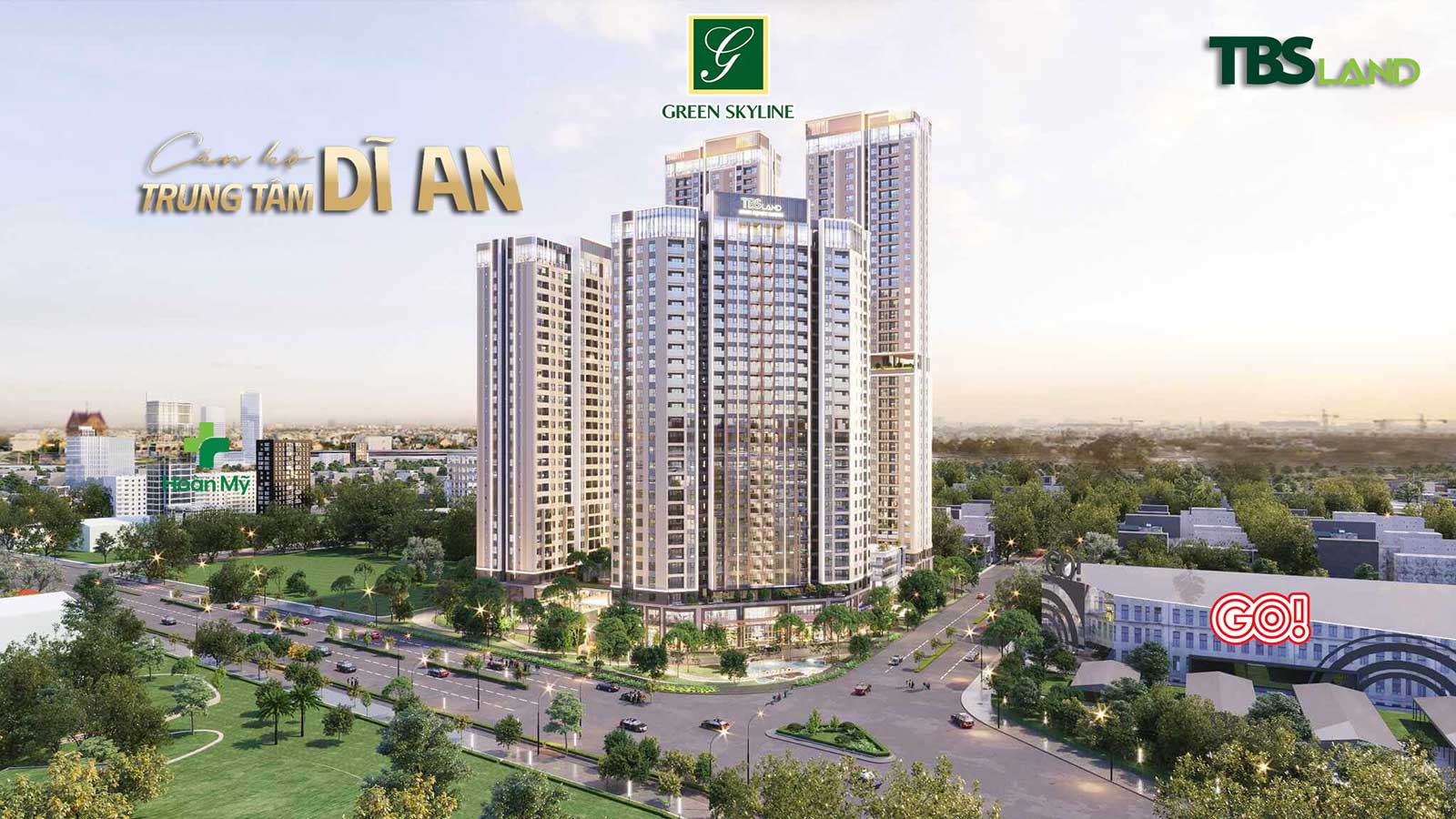 Căn hộ Green Skyline by TBS Land