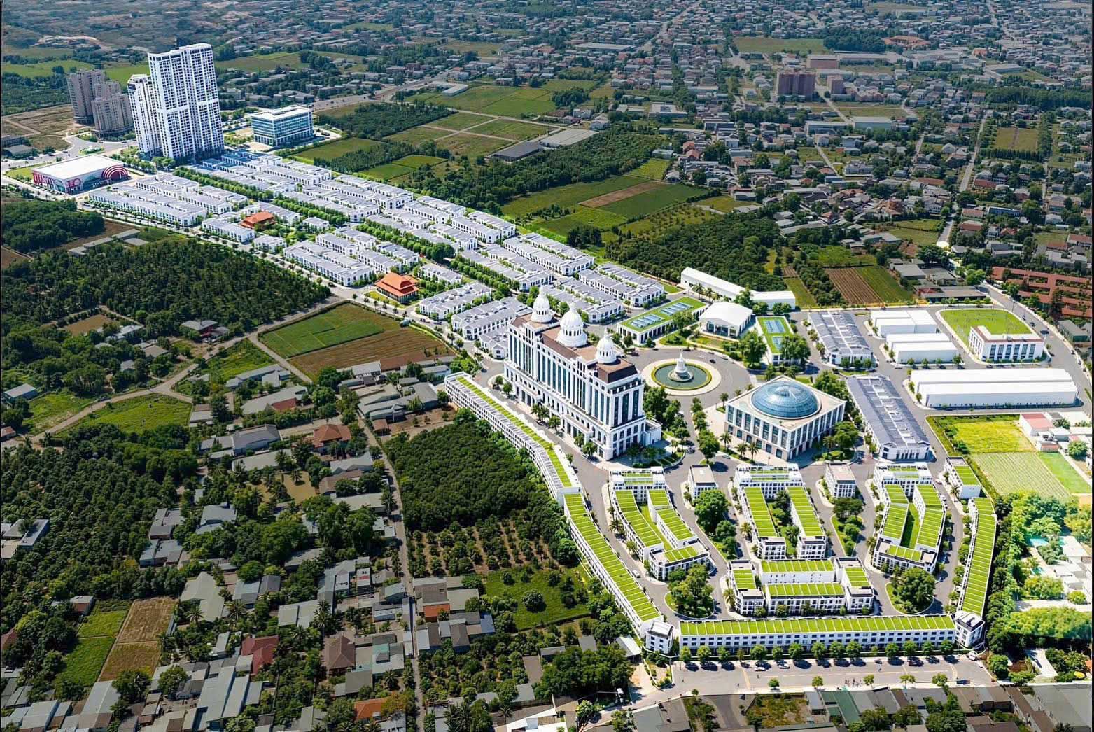 Khu đô thị Green Square Dĩ An