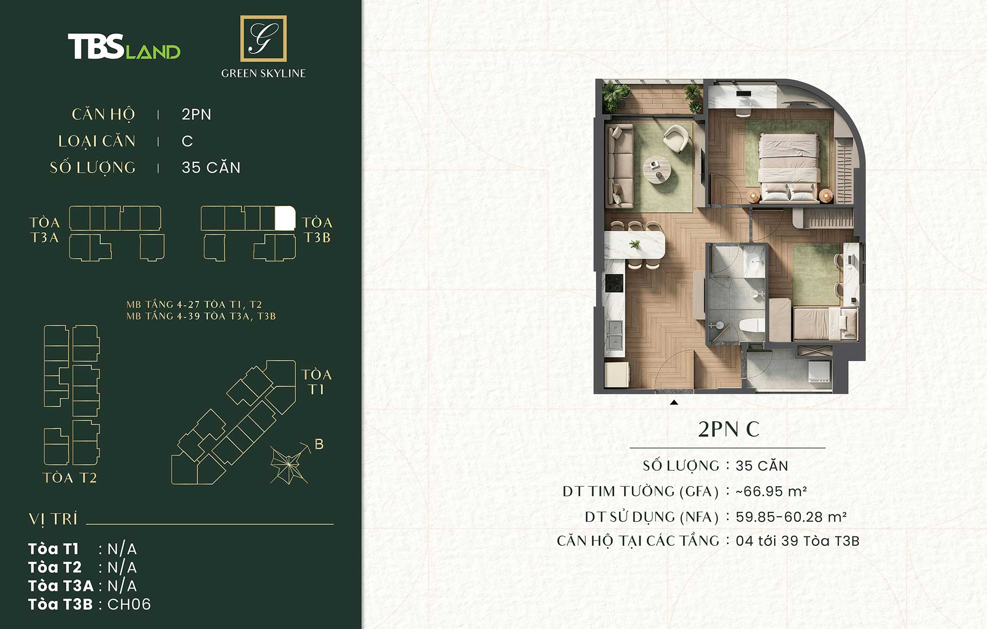 Green Skyline by TBS Land