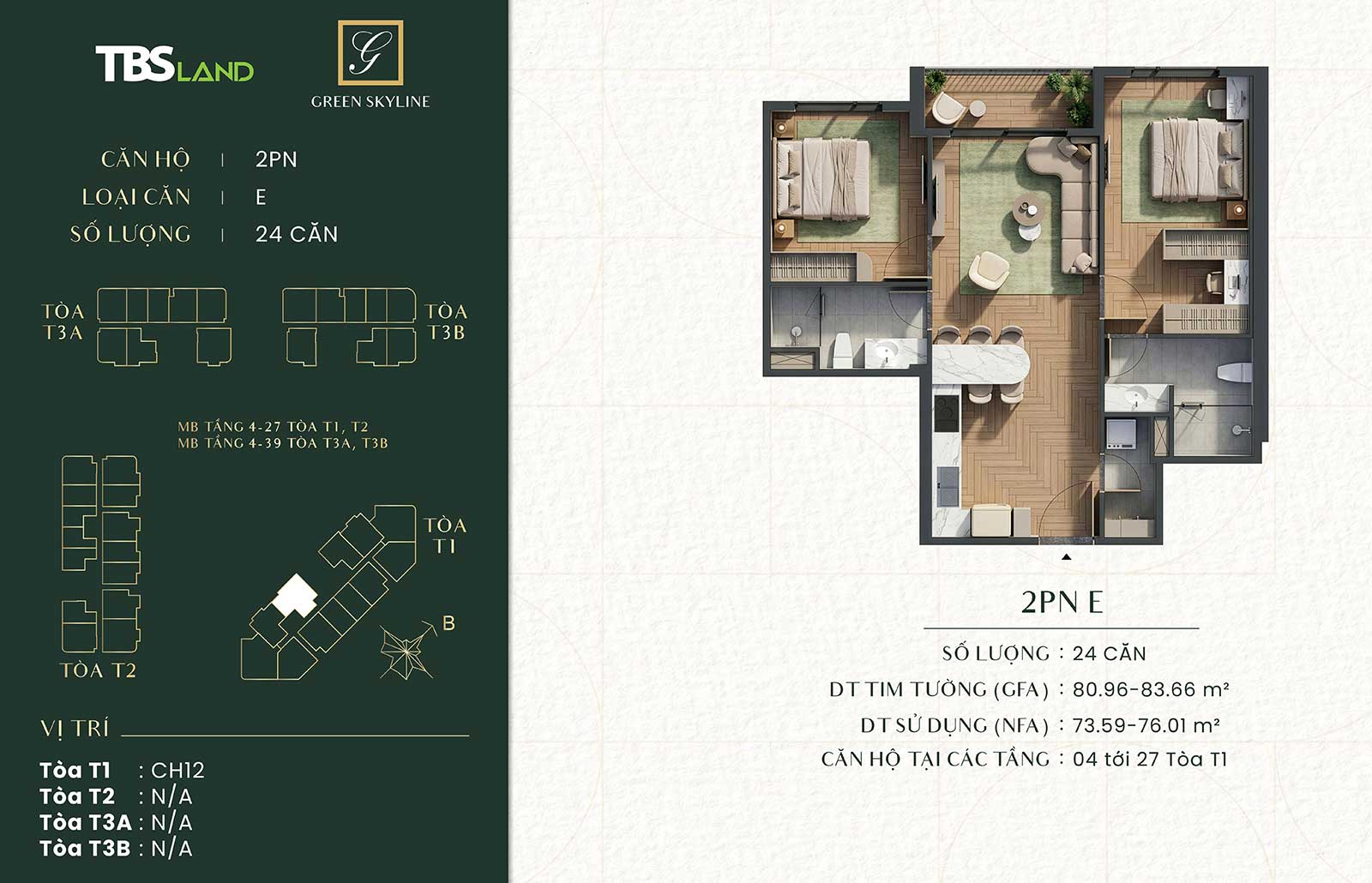 Green Skyline by TBS Land