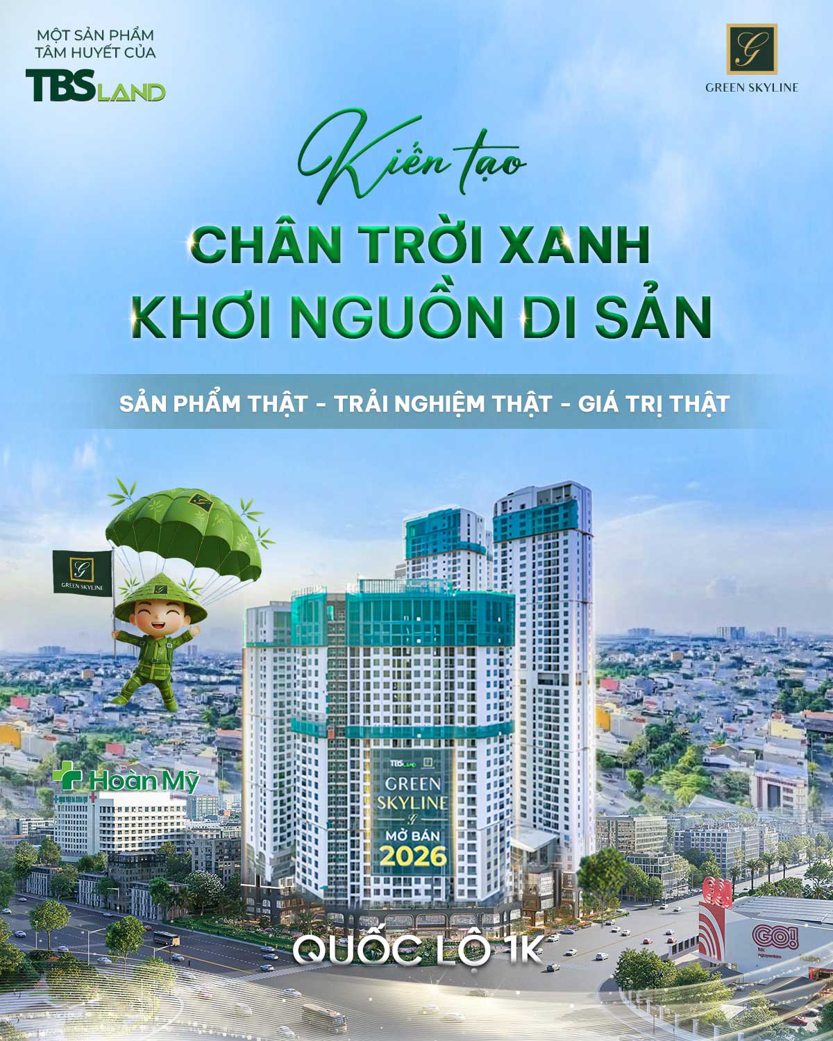 Căn hộ Green Skyline by TBS Land