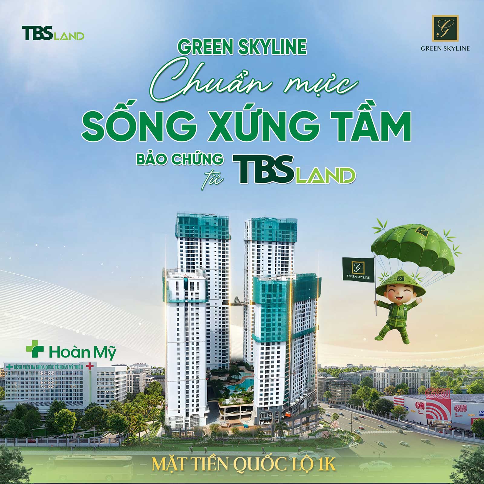 Căn hộ Green Skyline by TBS Land