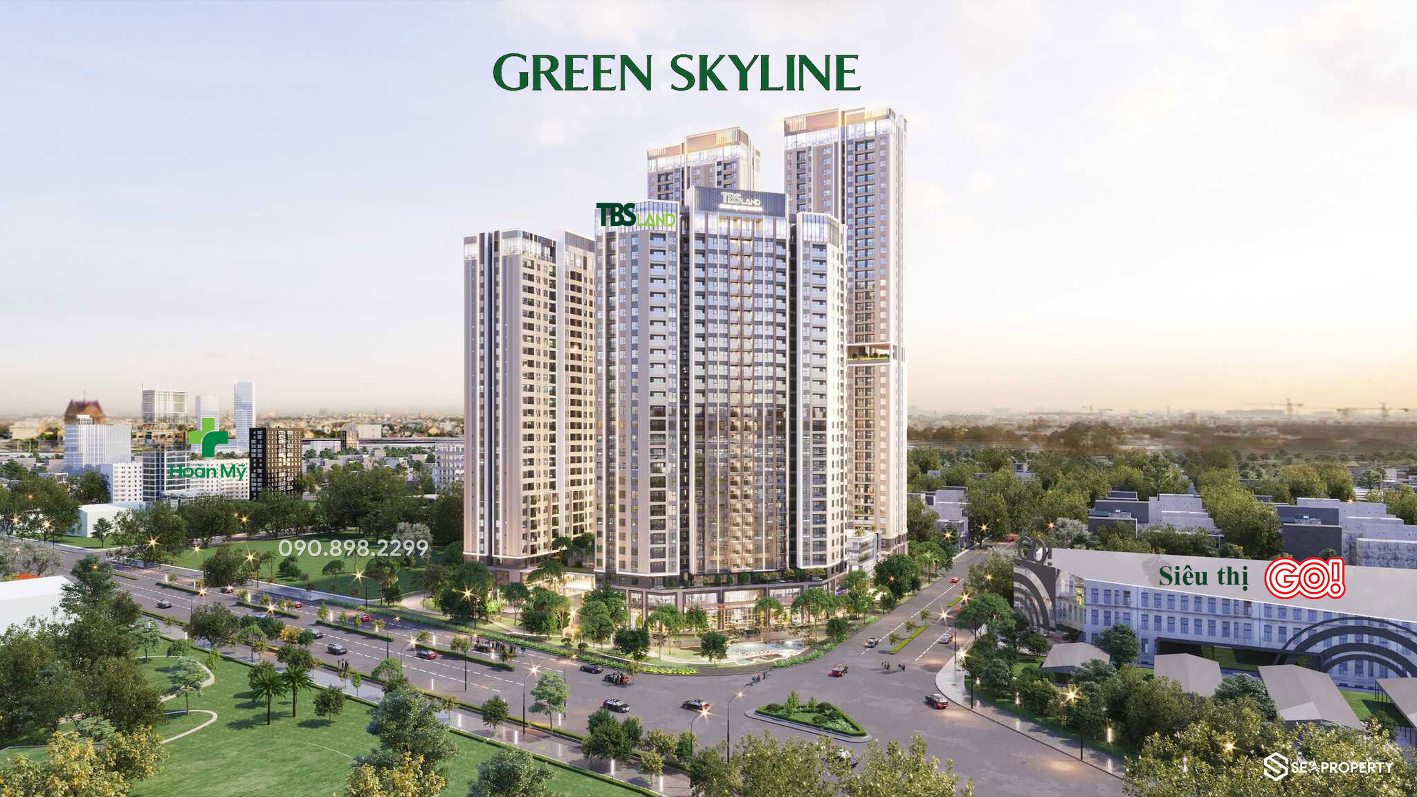 Căn hộ Green Skyline by TBS Land
