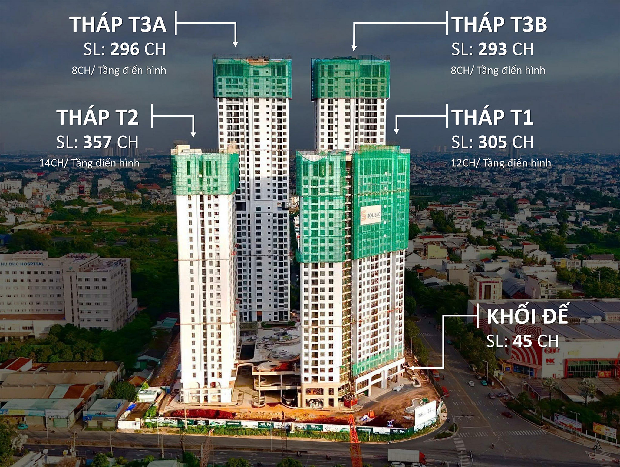 Căn hộ Green Skyline by TBS Land