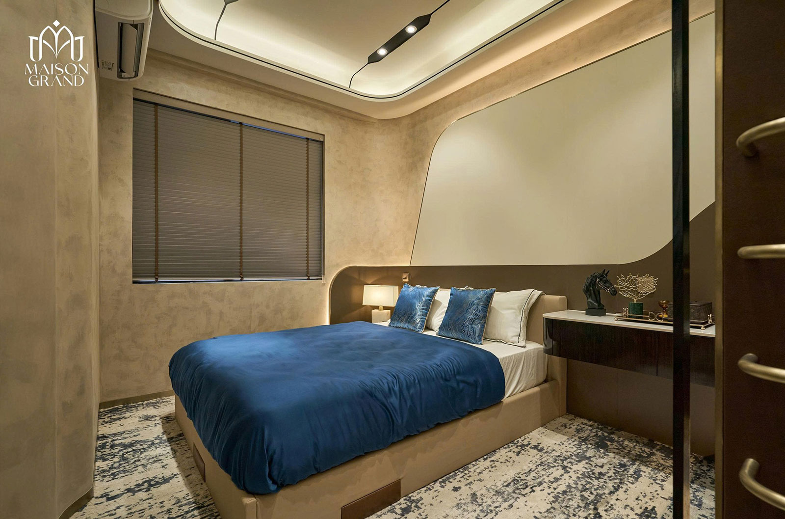 Căn hộ mẫu 1 phòng ngủ Maison Grand Phú Mỹ