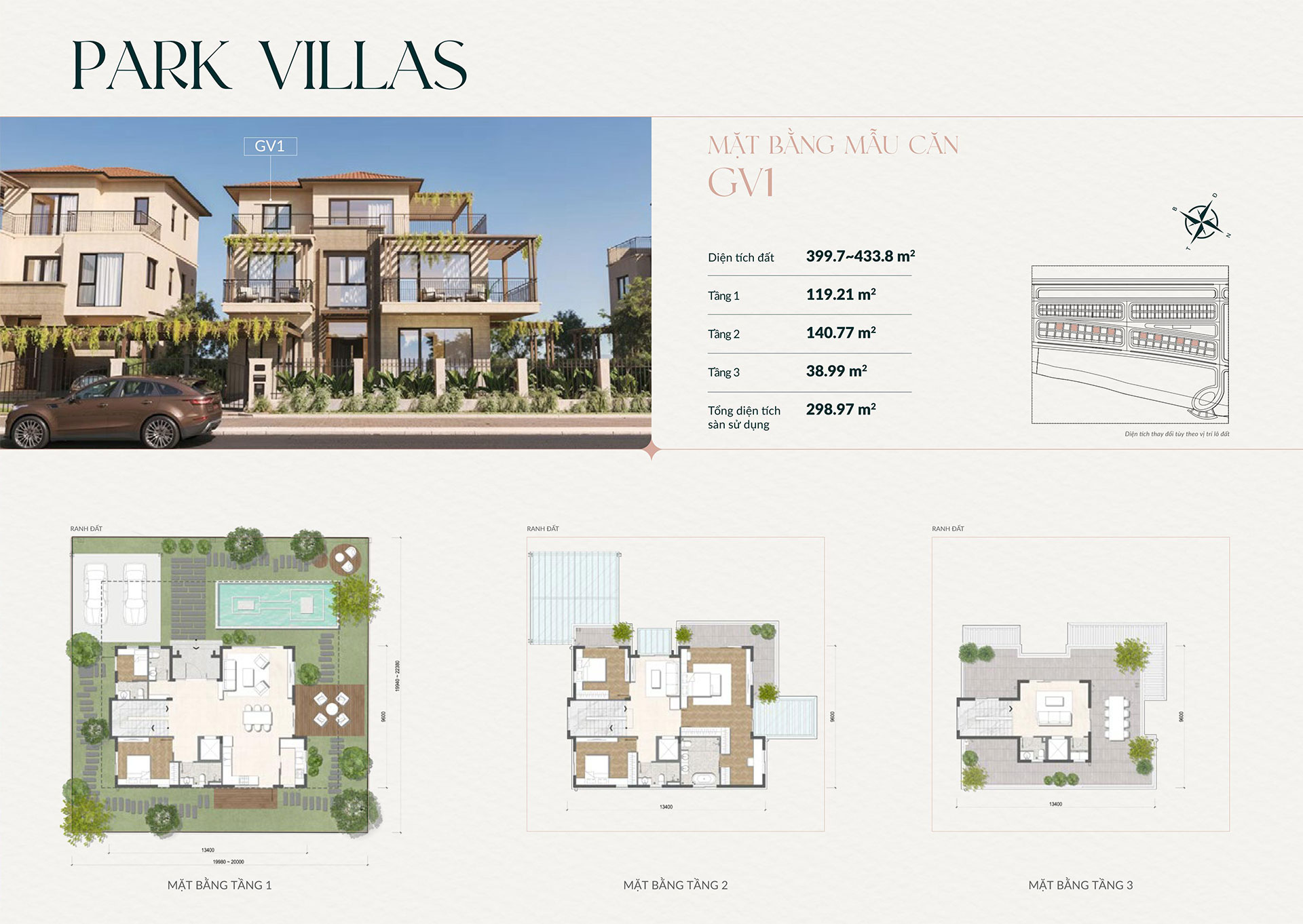 PARK VILLAS Elyse Island Đại Phước by Nam Long