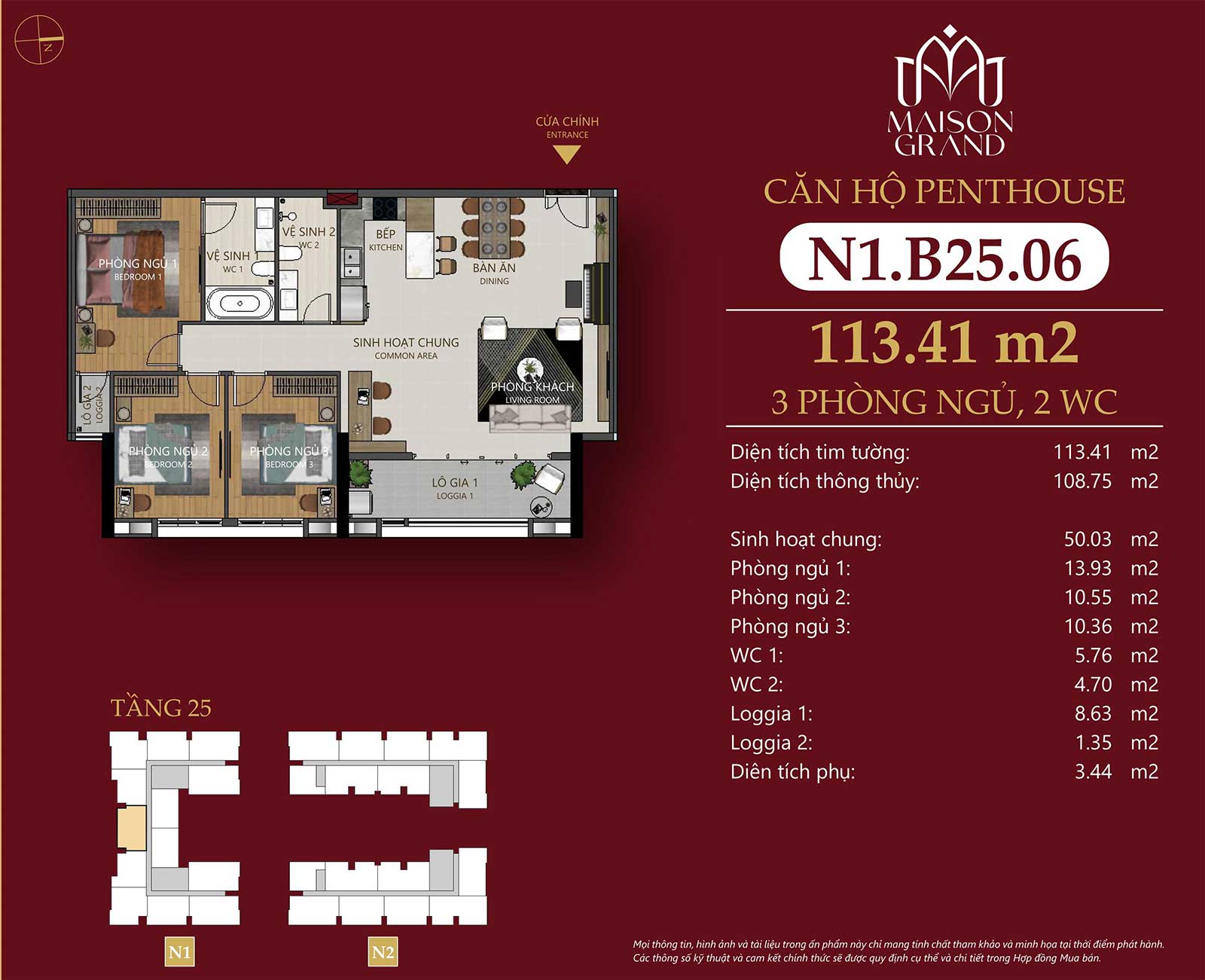 Penthouse Maison Grand Phú Mỹ