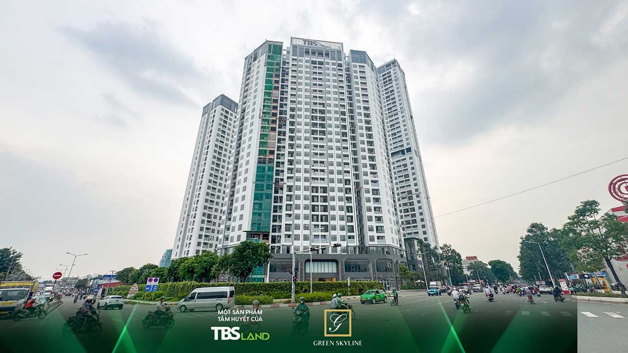Tiến độ xây dựng Green Skyline