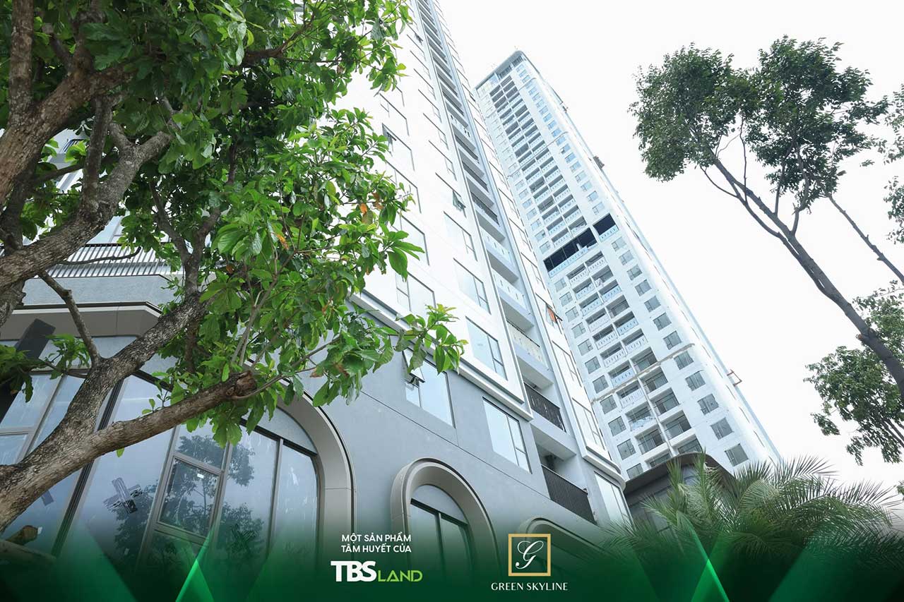 Tiến độ xây dựng Green Skyline