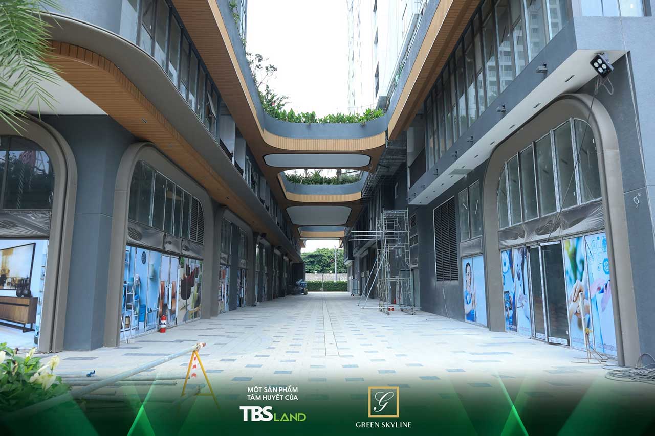 Tiến độ xây dựng Green Skyline