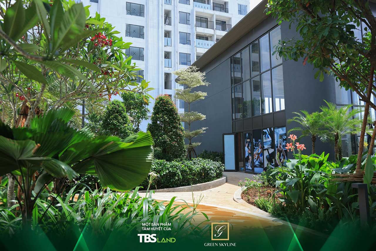 Tiến độ xây dựng Green Skyline