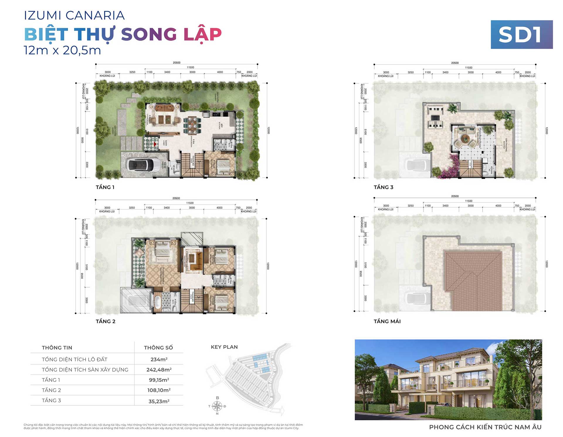 Biệt thự Izumi Canaria by Nam Long