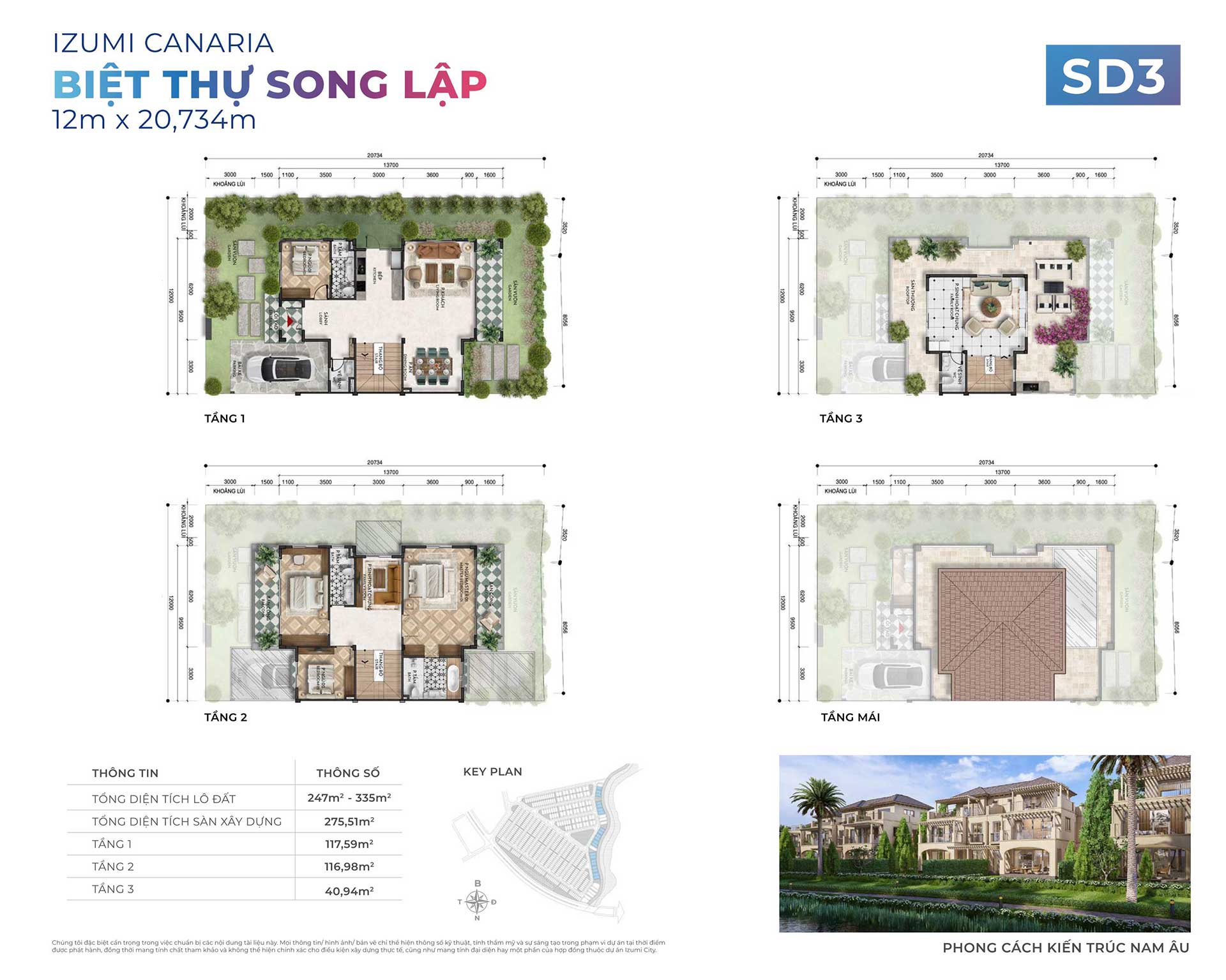 Biệt thự Izumi Canaria by Nam Long