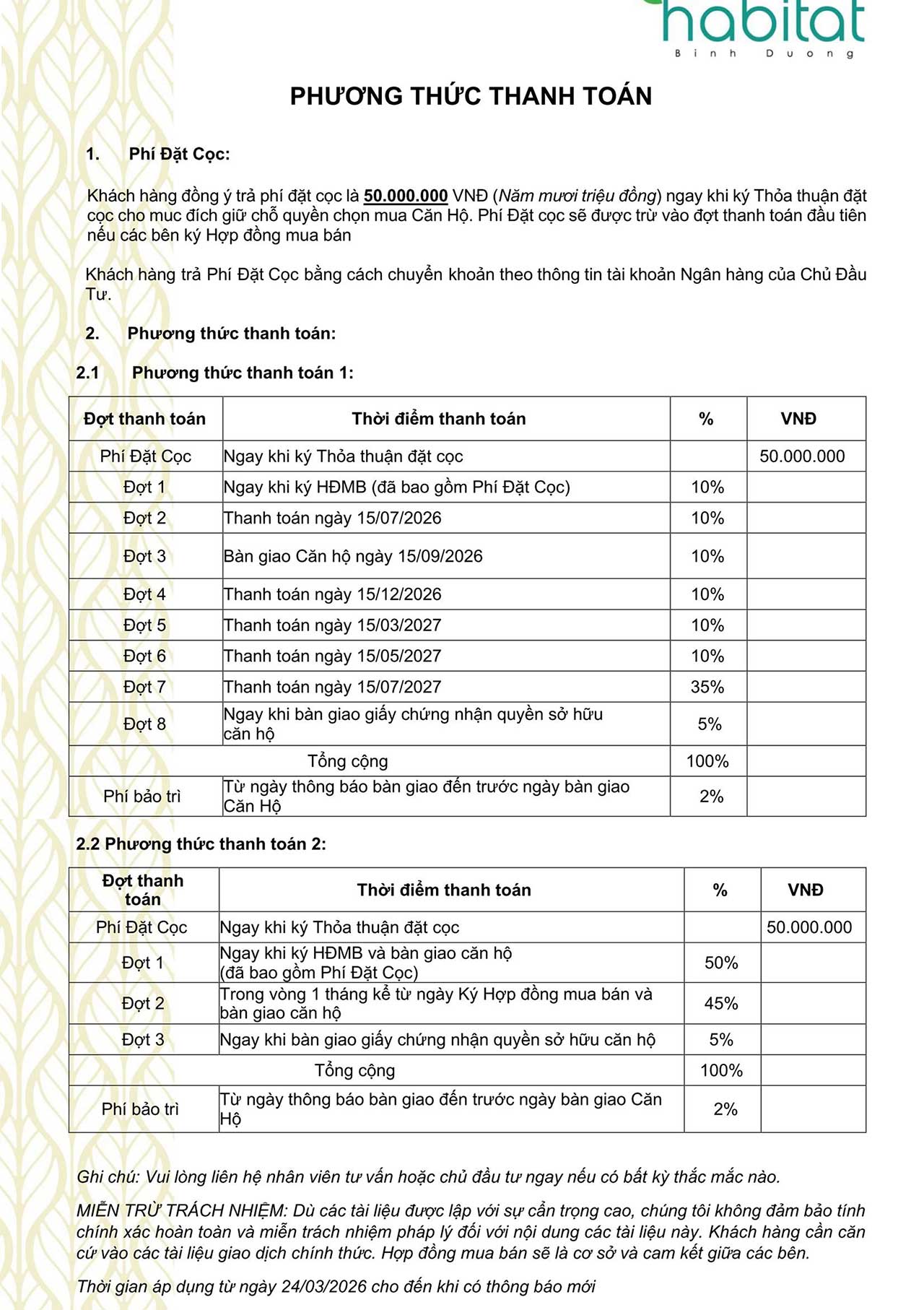 The Habitat Binh Duong