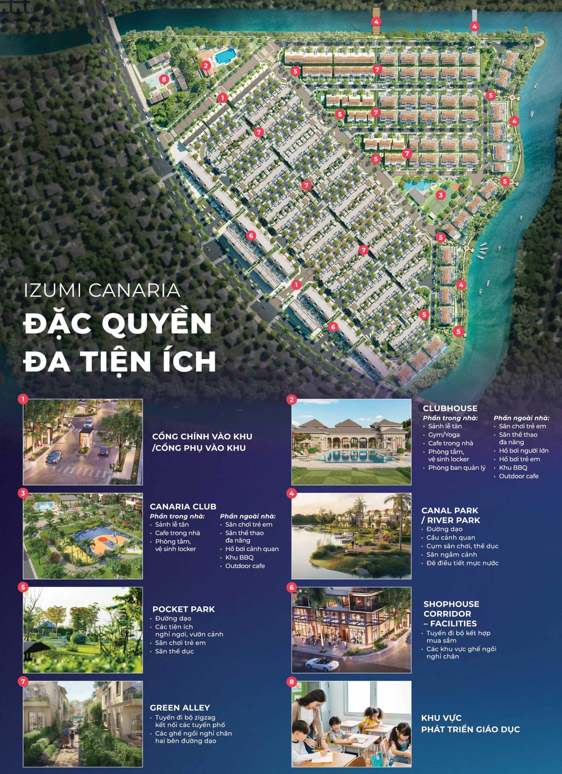 Khu đô thị Izumi Canaria by Nam Long