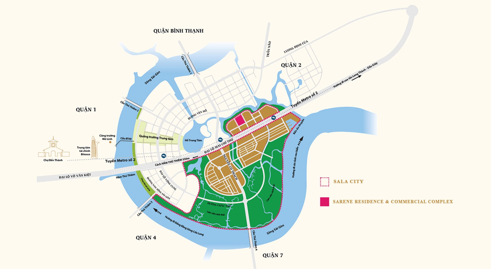 Dự án Sarene Residence & Commercial Complex