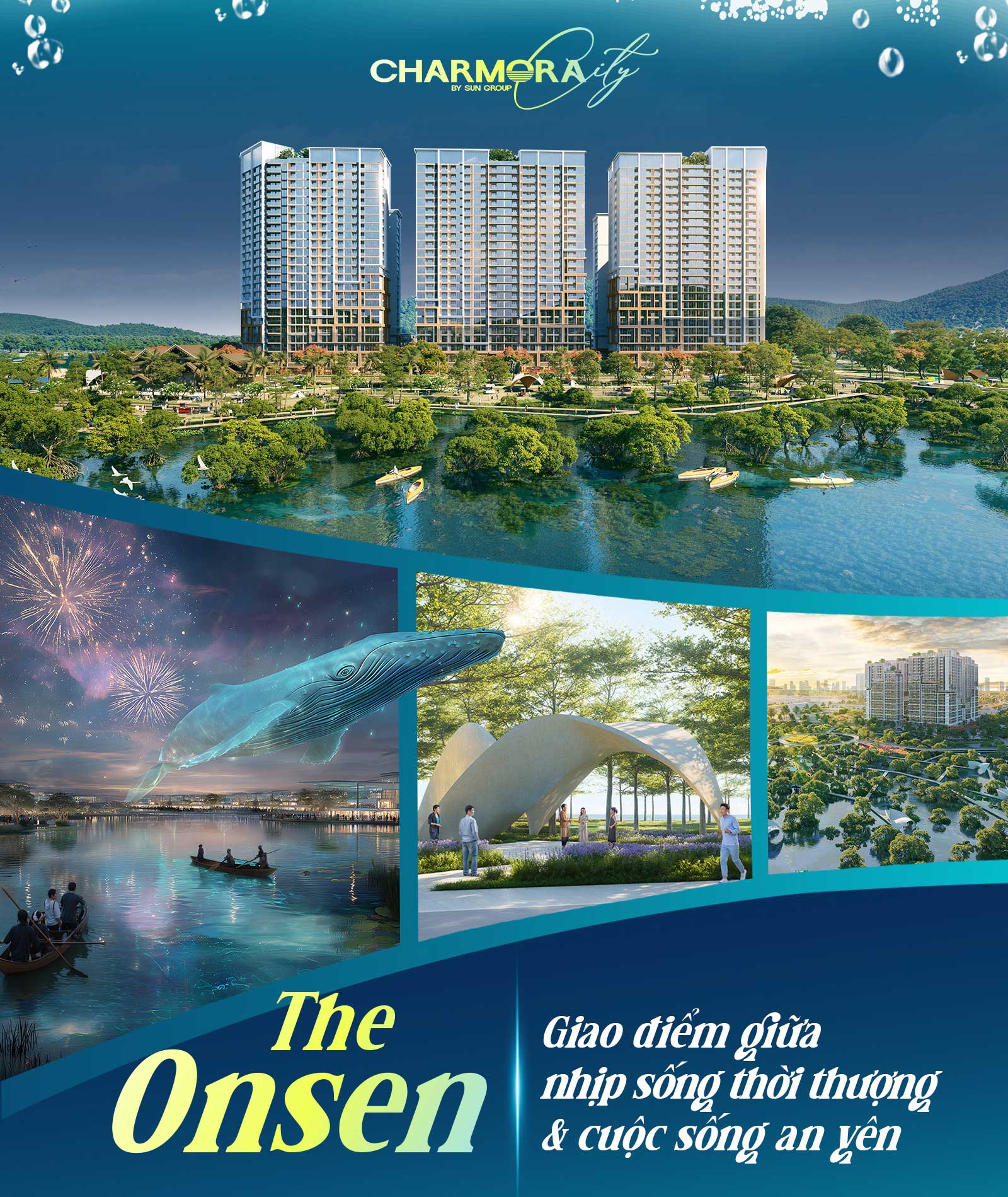 The Onsen by Charmora City - nơi tinh hoa kiến trúc, chuẩn wellness hội tụ ở Nha Trang