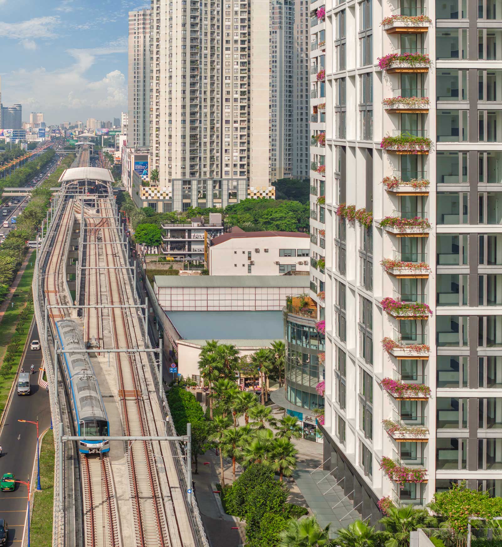 The Berkley thừa hưởng lợi thế kết nối ngay tại mặt tiền đường Võ Nguyên Giáp