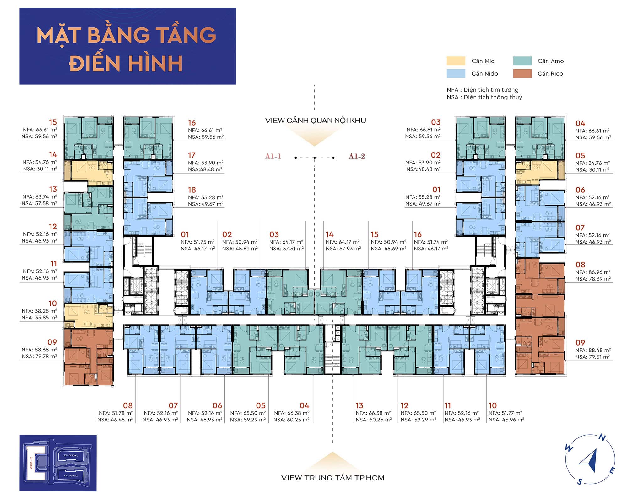 Mặt bằng Monrei Saigon