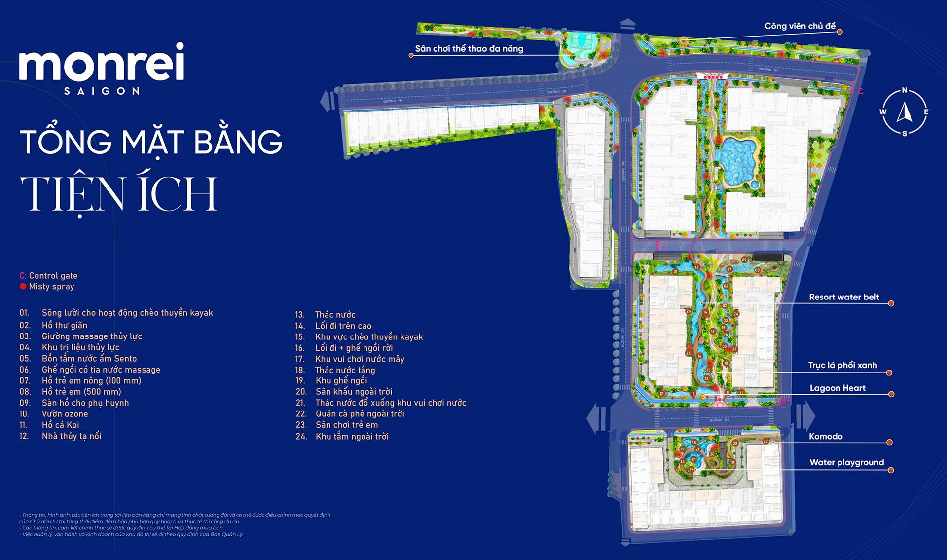 Monrei Saigon Thủy liệu cân bằng thân, tâm, trí