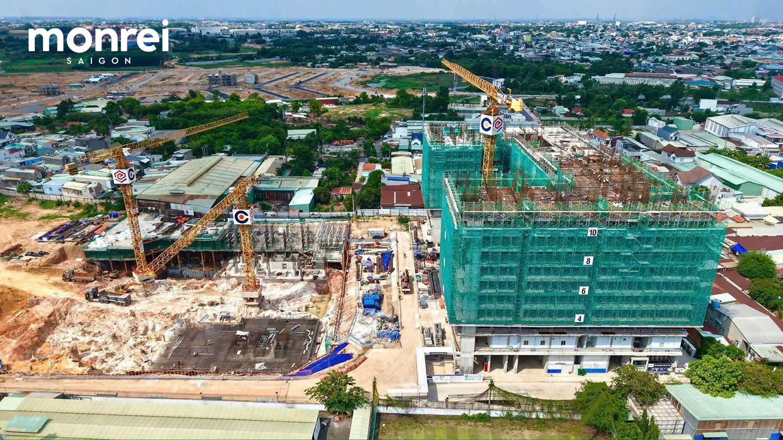 Tiến độ xây dựng Monrei Saigon