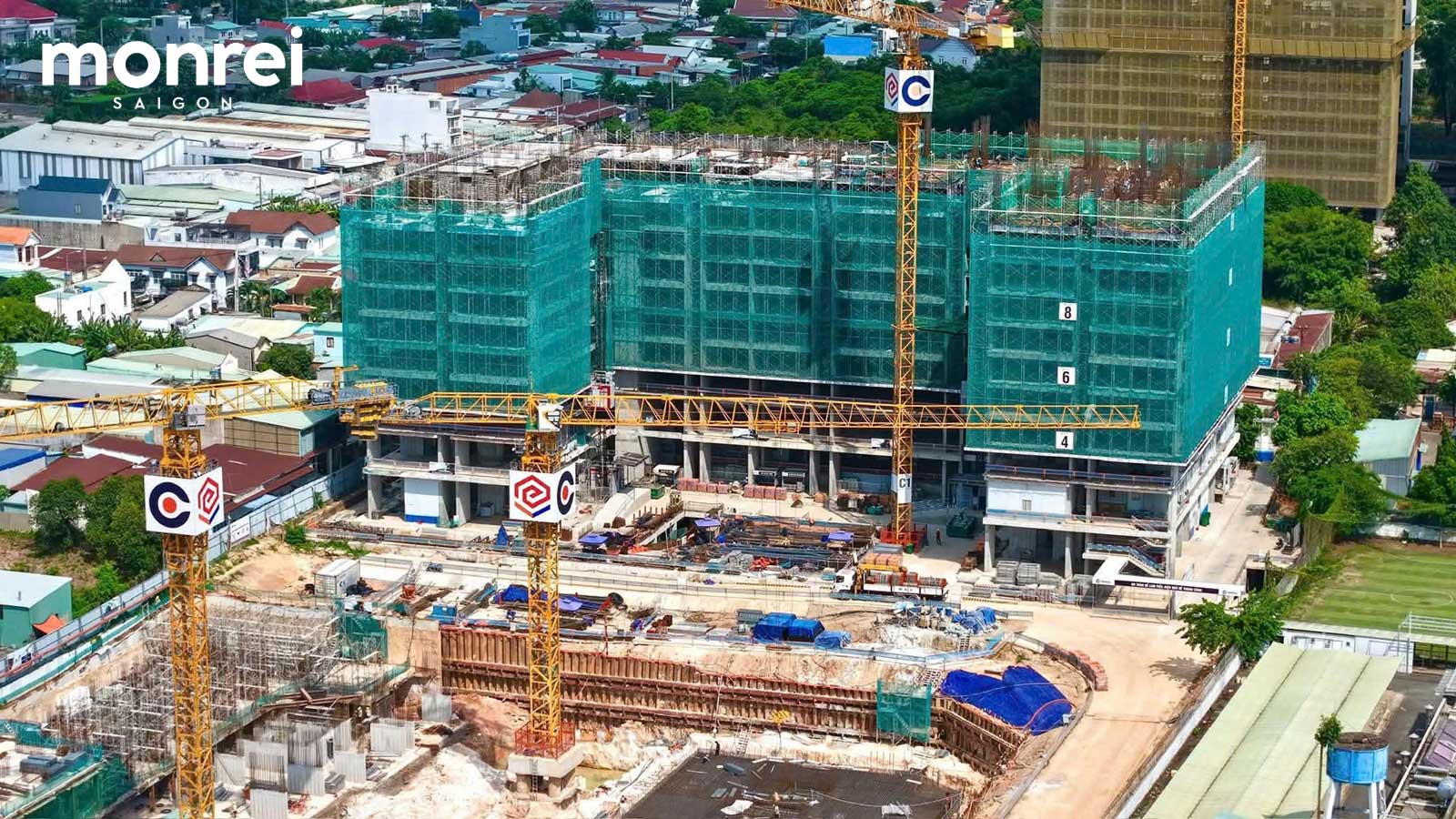 Tiến độ xây dựng Monrei Saigon