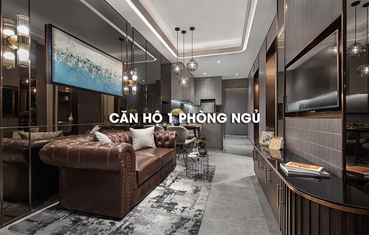 Căn hộ 1 phòng ngủ The Marq