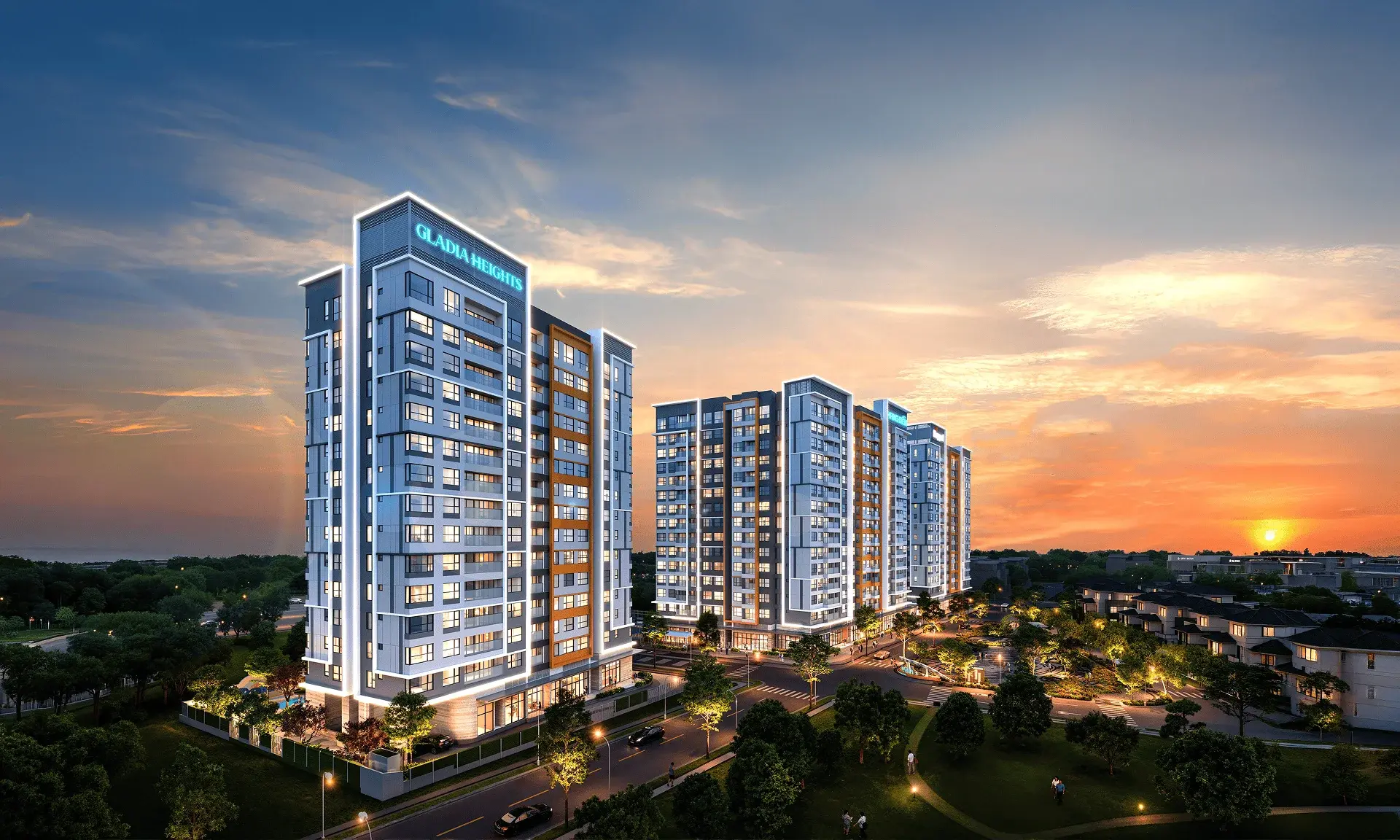 Gladia Heights - Khu căn hộ cao cấp đầu tiên hợp tác phát triển bởi Keppel và Khang Điền