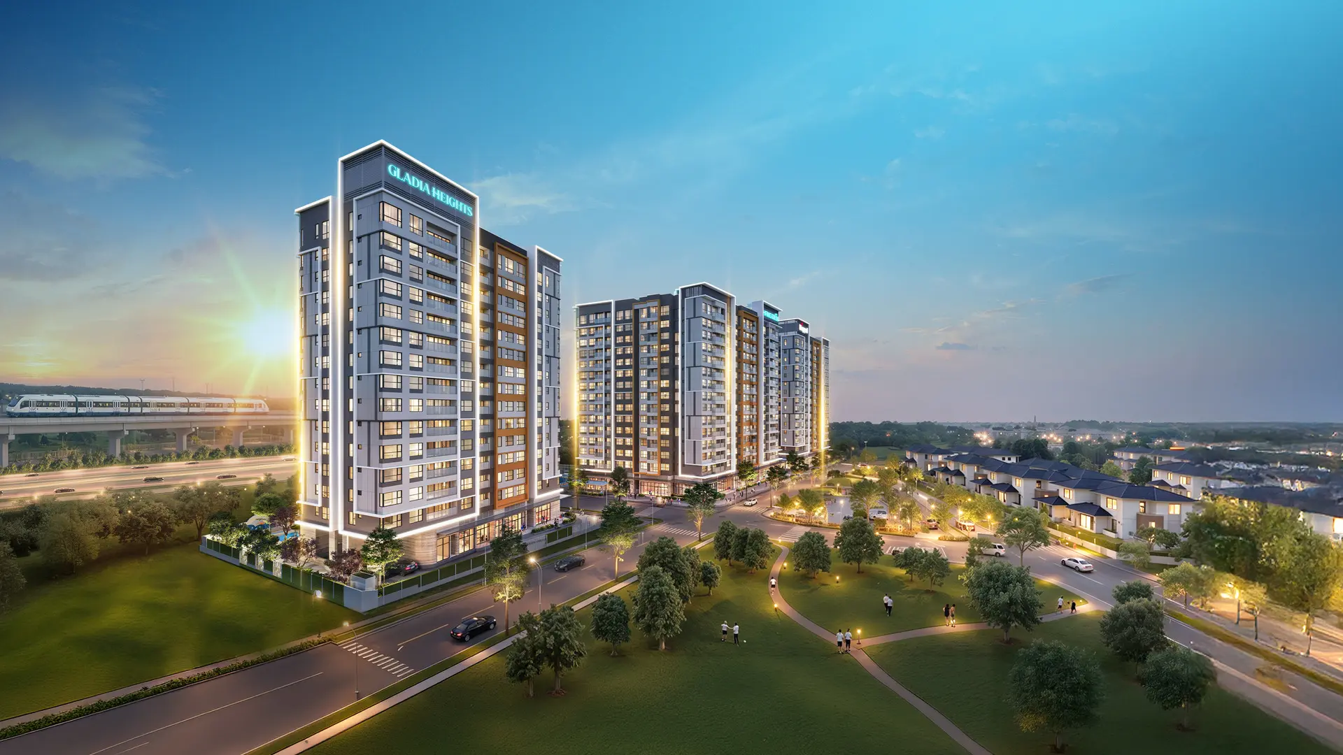 Gladia Heights - Khu căn hộ cao cấp đầu tiên hợp tác phát triển bởi Keppel và Khang Điền