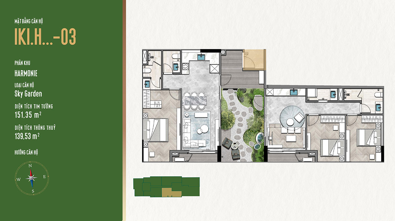 Harmonie IKI Village Sky Villa Residences