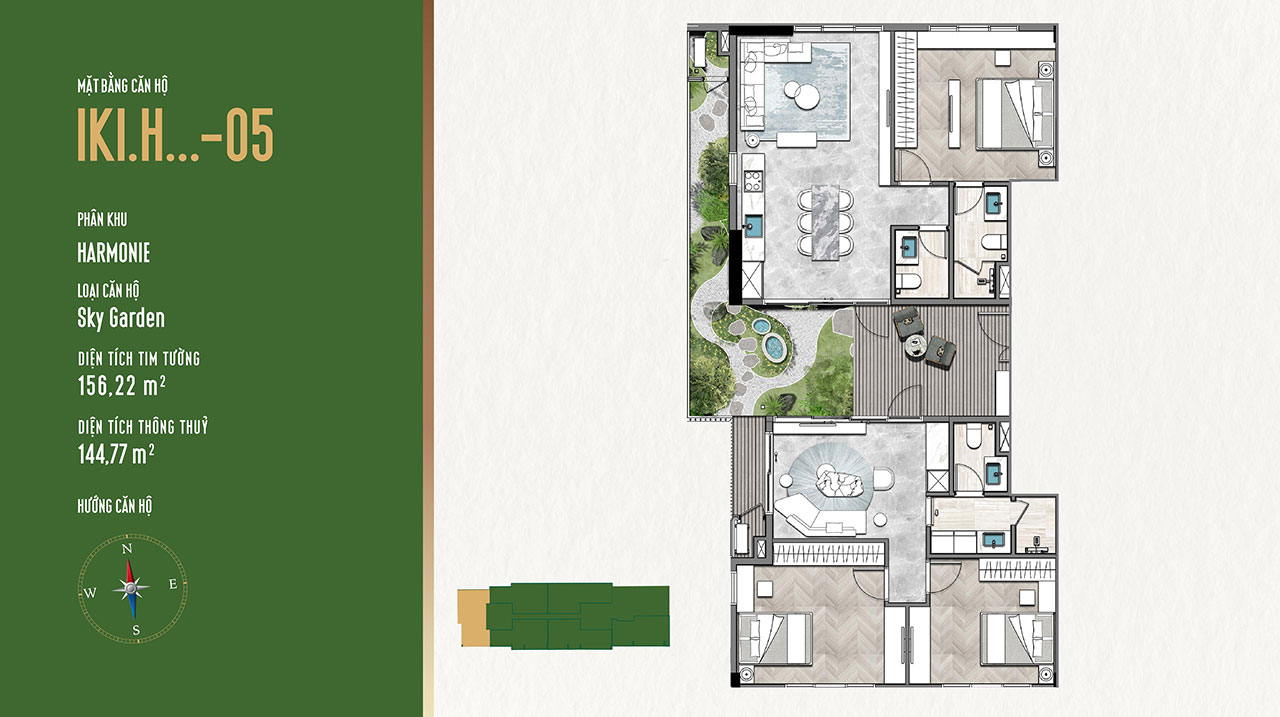 Harmonie IKI Village Sky Villa Residences