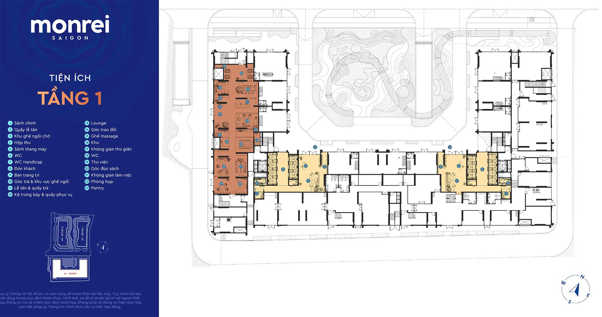 Mặt bằng Layout căn hộ Monrei Saigon