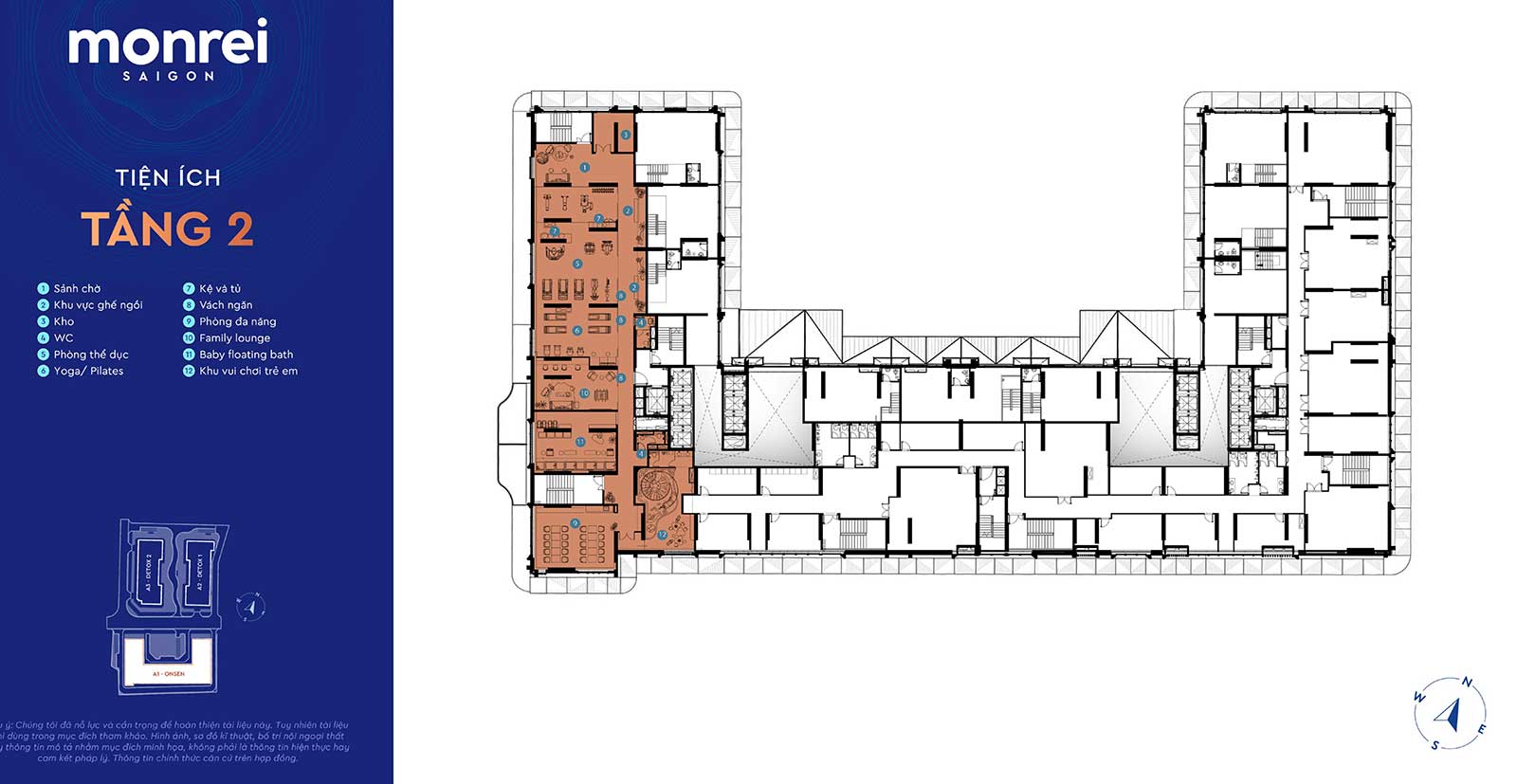 Mặt bằng Layout căn hộ Monrei Saigon