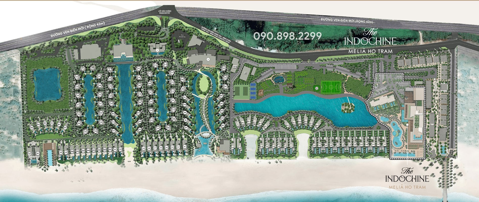 Melia Hồ Tràm The Hamptons Beach Resort