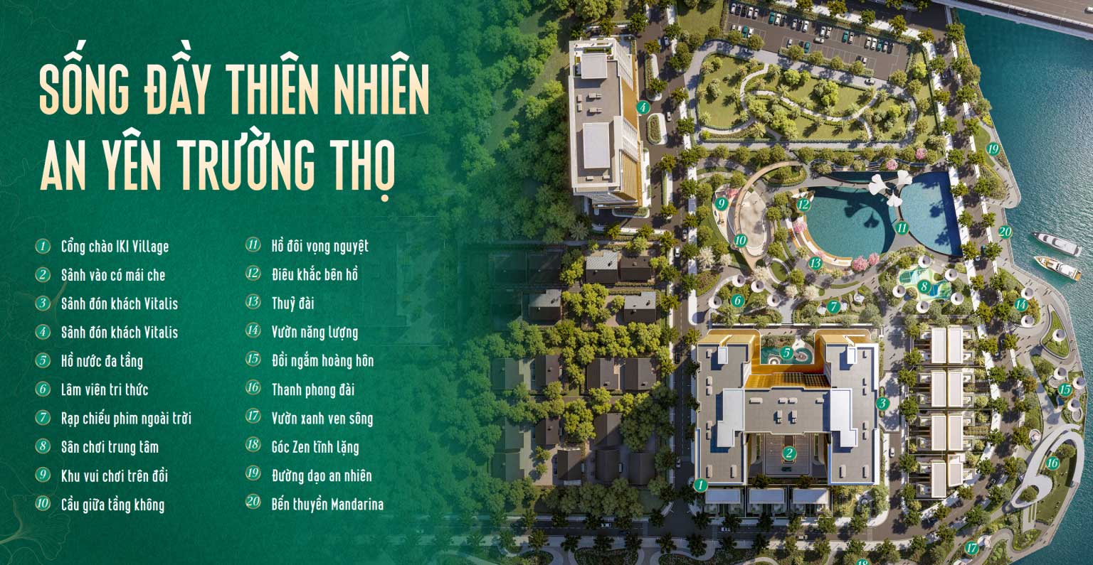 TIỆN ÍCH CĂN HỘ IKI VILLAGE 