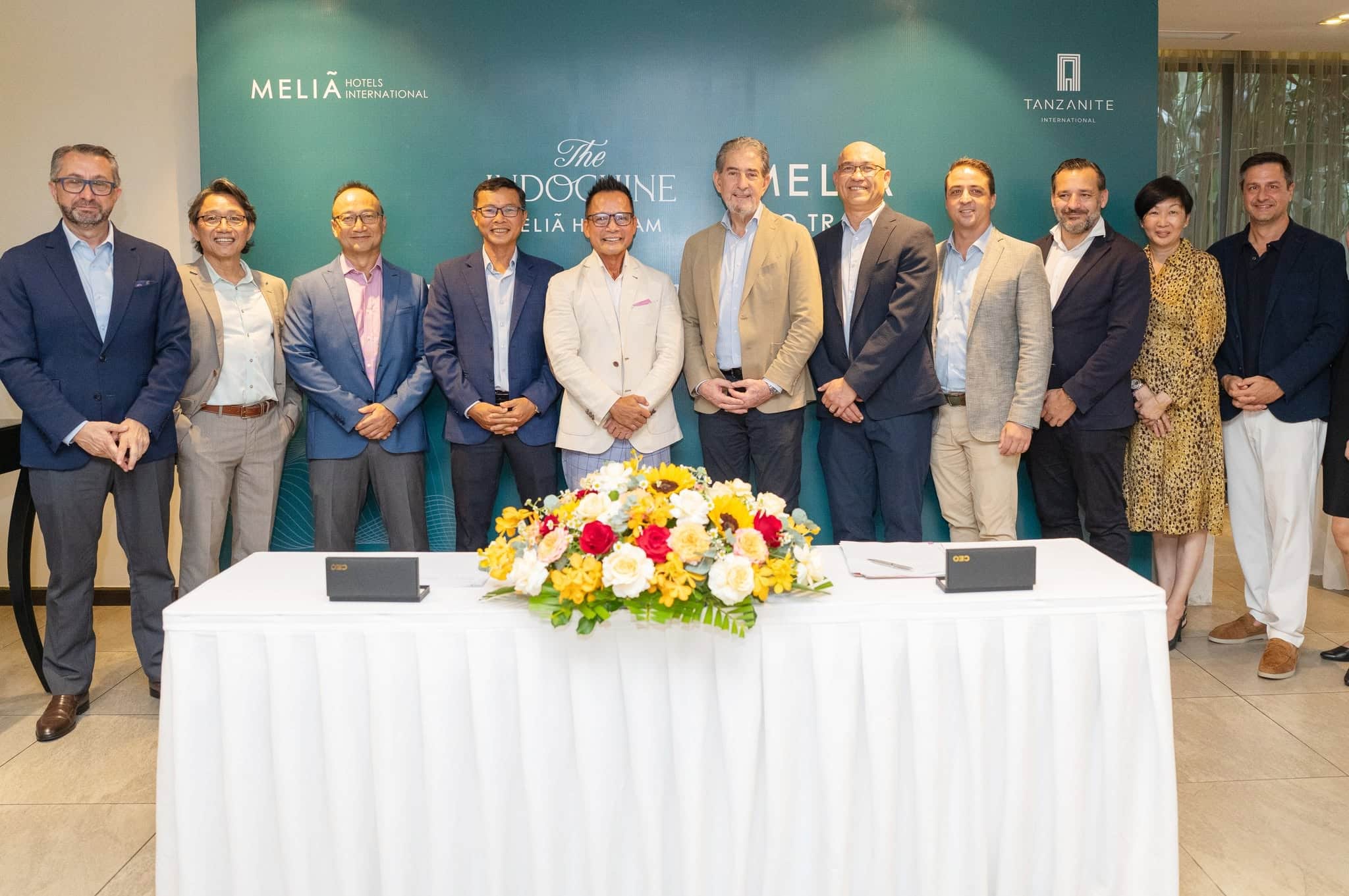 Meliá Hotels International chính thức ký kết hợp tác cùng Tanzanite International để quản lý vận hành The Indochine at Melia Ho Tram Beach Resort với thông điệp "The Ultimate Luxury - Sống trọn tinh hoa".