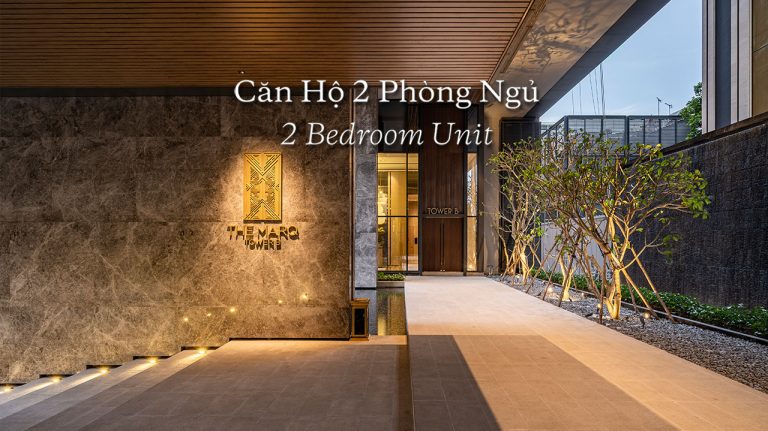 Căn hộ 2 phòng ngủ The Marq Quận 1