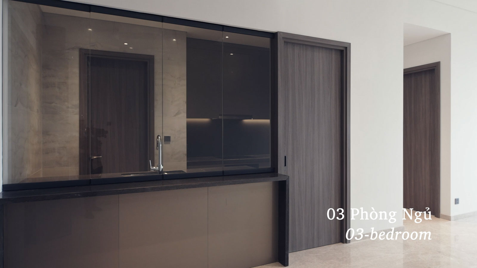 Layout căn hộ 3 phòng ngủ the marq quận 1