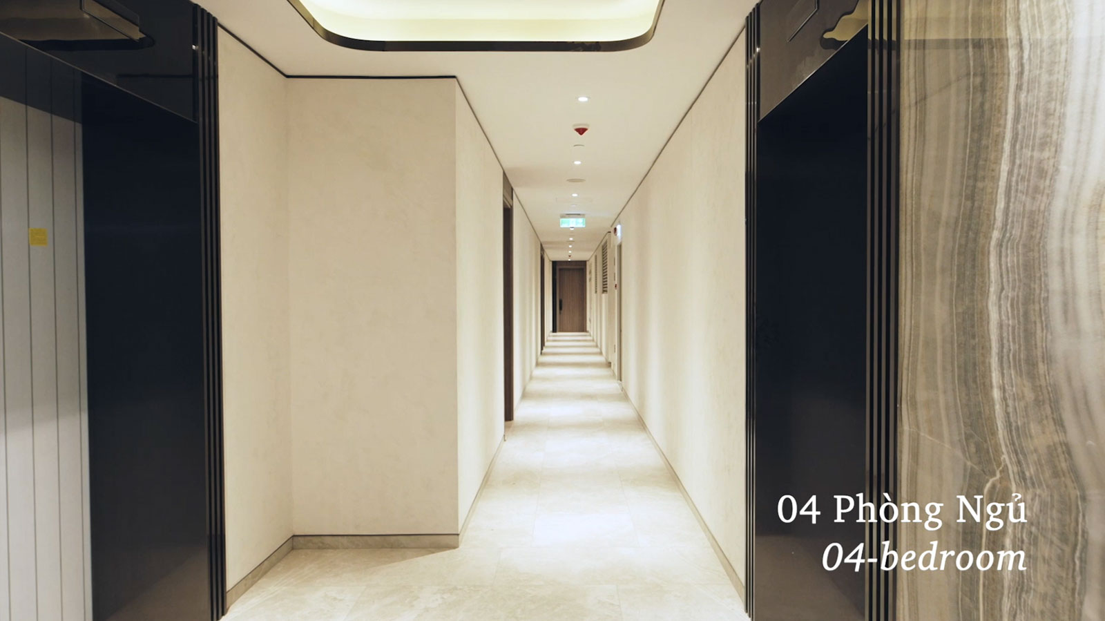 Layout căn hộ 4 phòng ngủ the marq quận 1