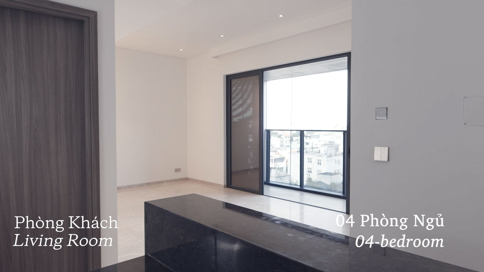 Layout căn hộ 4 phòng ngủ the marq quận 1