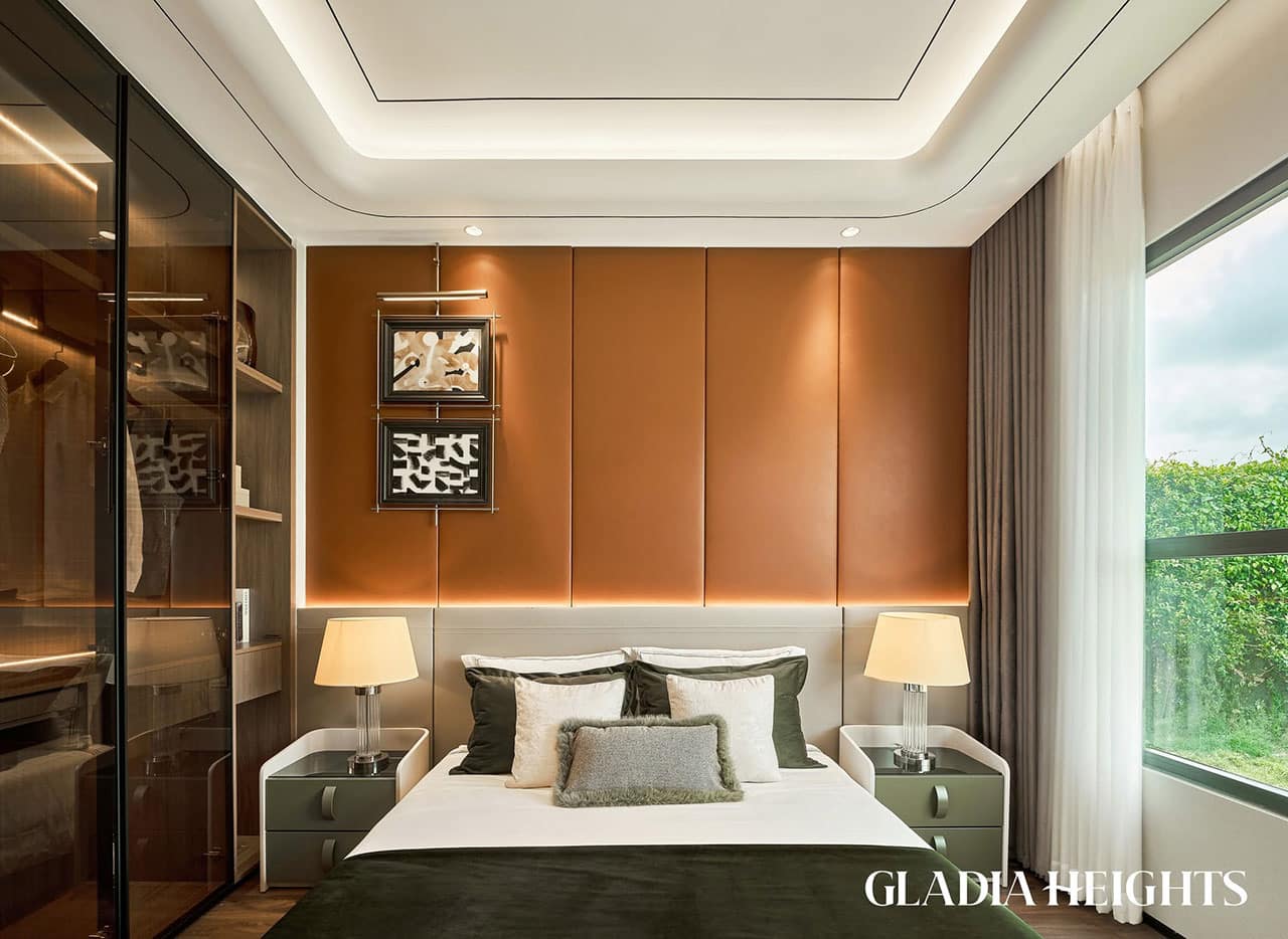 Căn hộ 2 phòng ngủ Gladia Heights