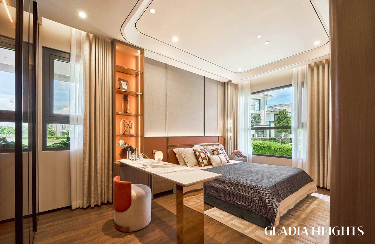 Căn hộ 3 phòng ngủ Gladia Heights