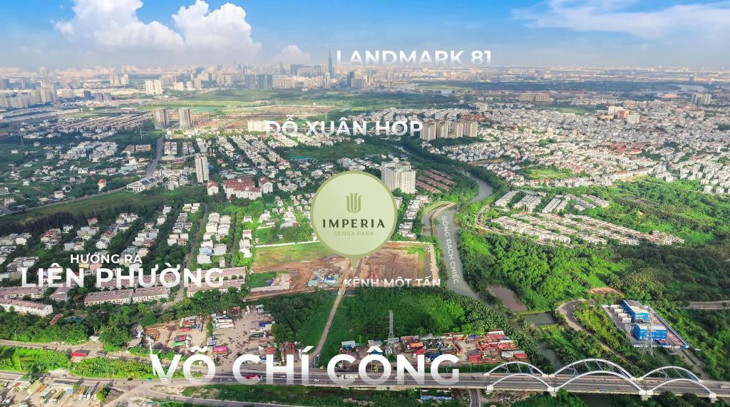 Vị trí dự án Imperia Sensa Park by MIK