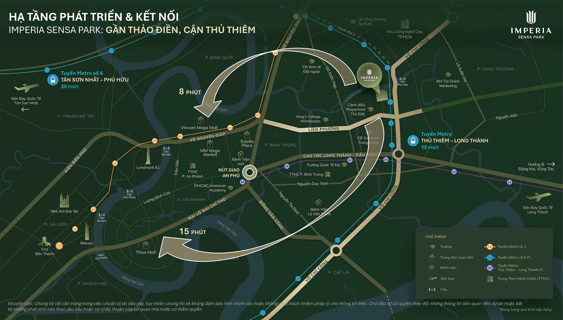 Vị trí dự án Imperia Sensa Park by MIK