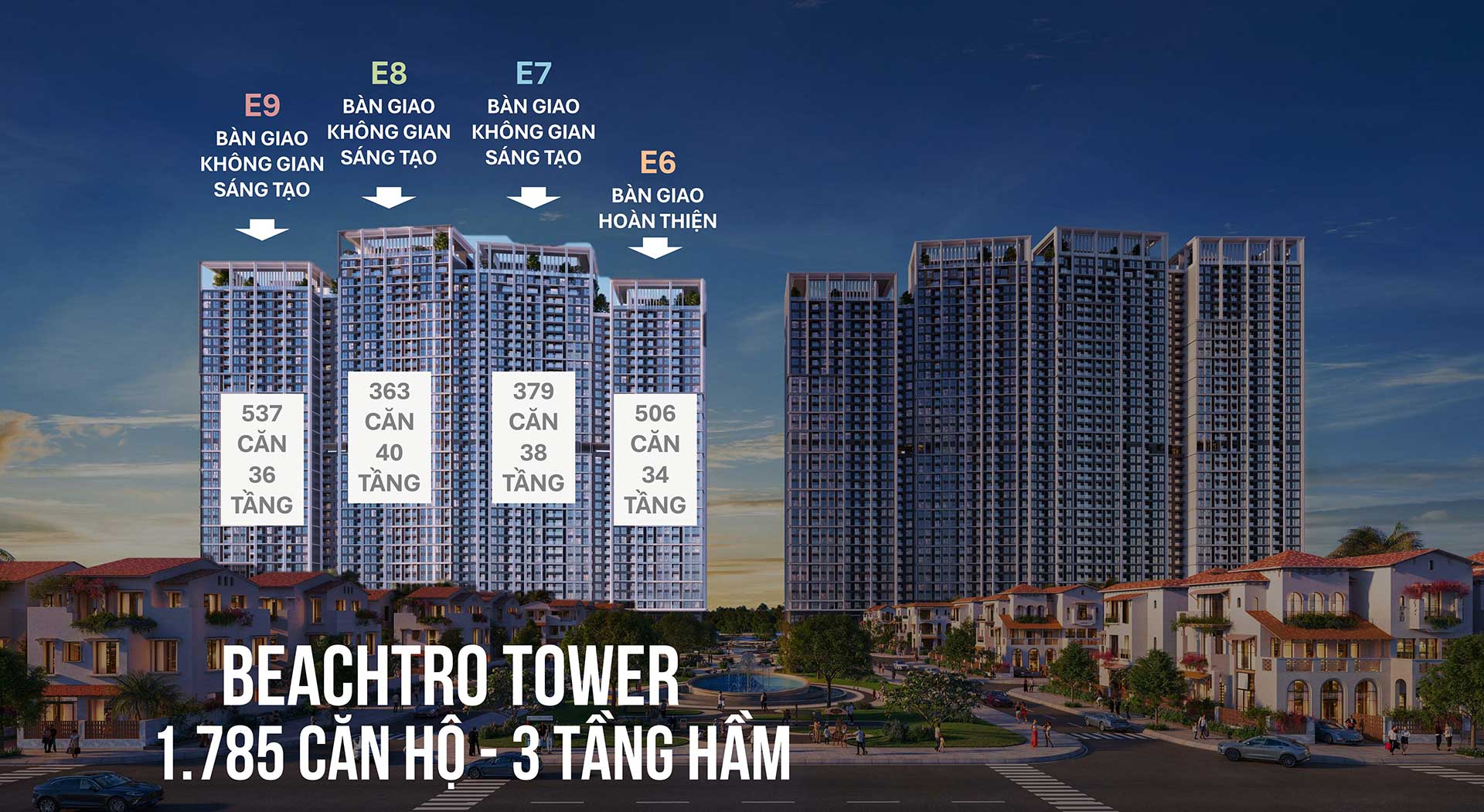 BeachTro Tower - Căn hộ mặt biển sở hữu lâu dài tại Blanca City