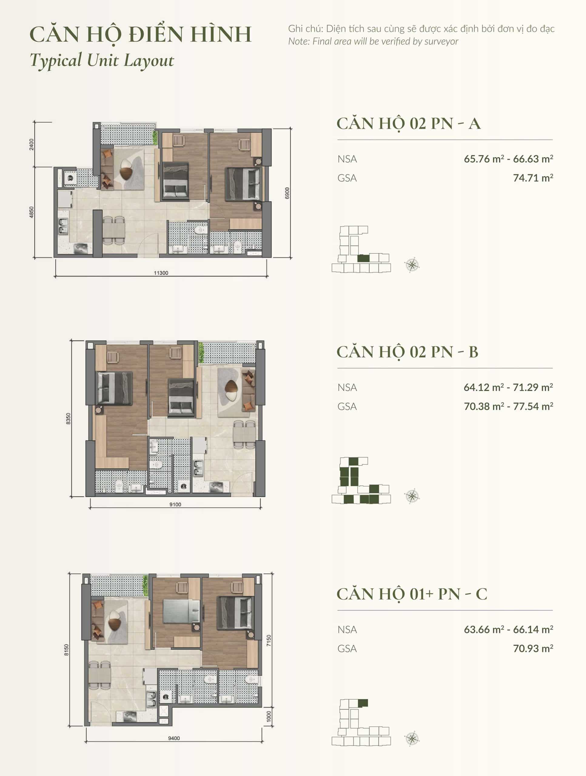 Layout căn hộ Legacy 66 Tân Thành Chợ Lớn