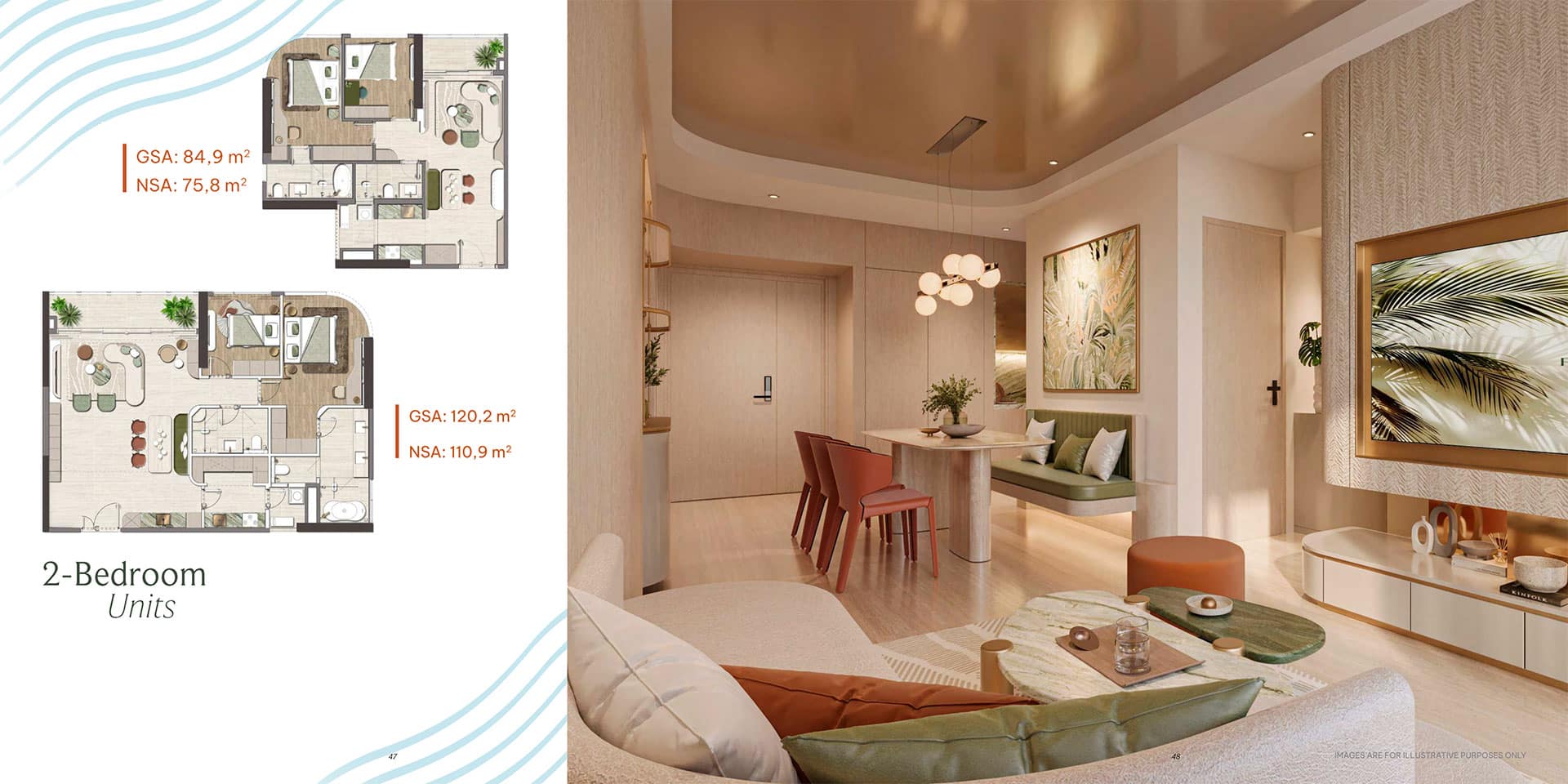 Layout mặt bằng căn hộ Palm River