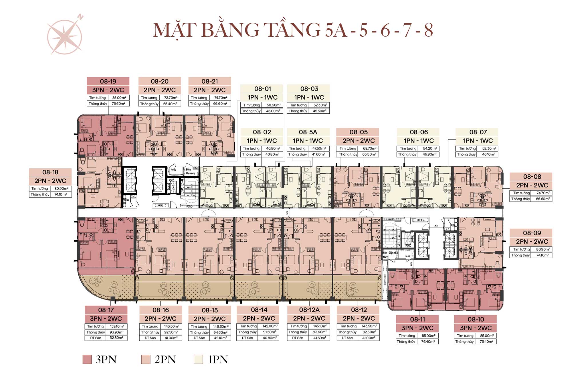 Mặt bằng dự án căn hộ The Collection 688